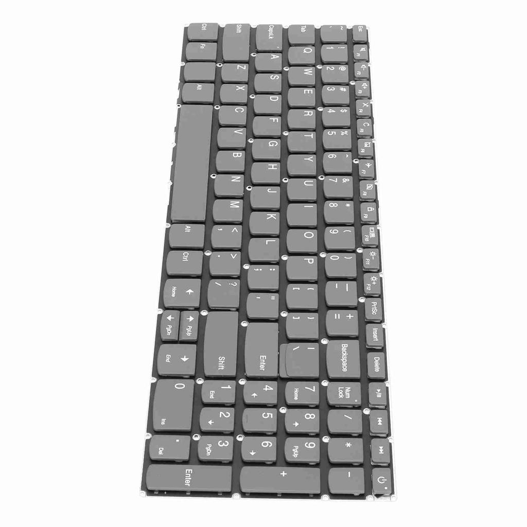 Replacement Keyboard Durable Convenient Replace Keyboard for Lenovo 320S‑15ABR 320‑15 15IKB 15AST 15IAP 520‑15IKBBlack