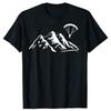 Funny Paragliding Paraglider Skydive Classic TShirt Summer Men Fashion Cotton Short Sleeve Oversized Loose Tshirt Tops
