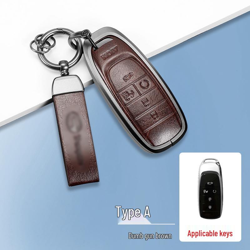 Compatible Key Cover for GAC Trumpchi Aion Models: LX, 630, IA5, Aions, VY - Protective Shell with Buckle