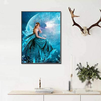 5D Diy Diamant Pictura Fluture Fecioara Set Cusatura de Cruce Broderie Diamante Complet Mozaic Artă Imagine de Strasuri Decor Cadou