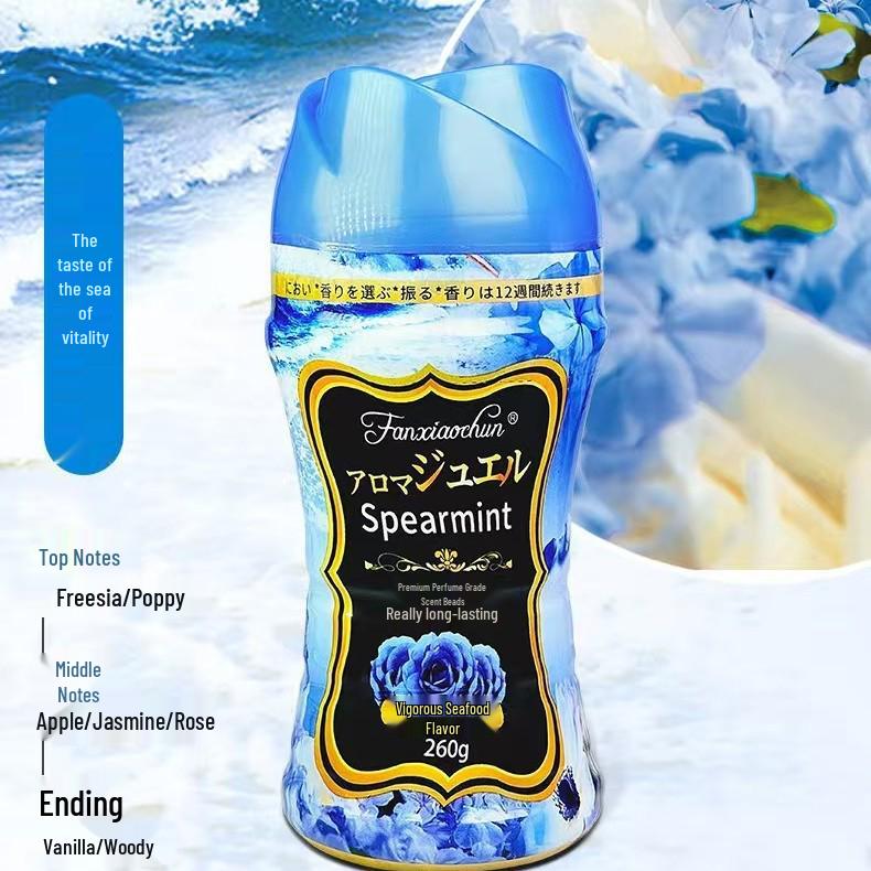 260g Scented Laundry Beads, Long-lasting Freshness & Softness Fragrant Aroma Particles