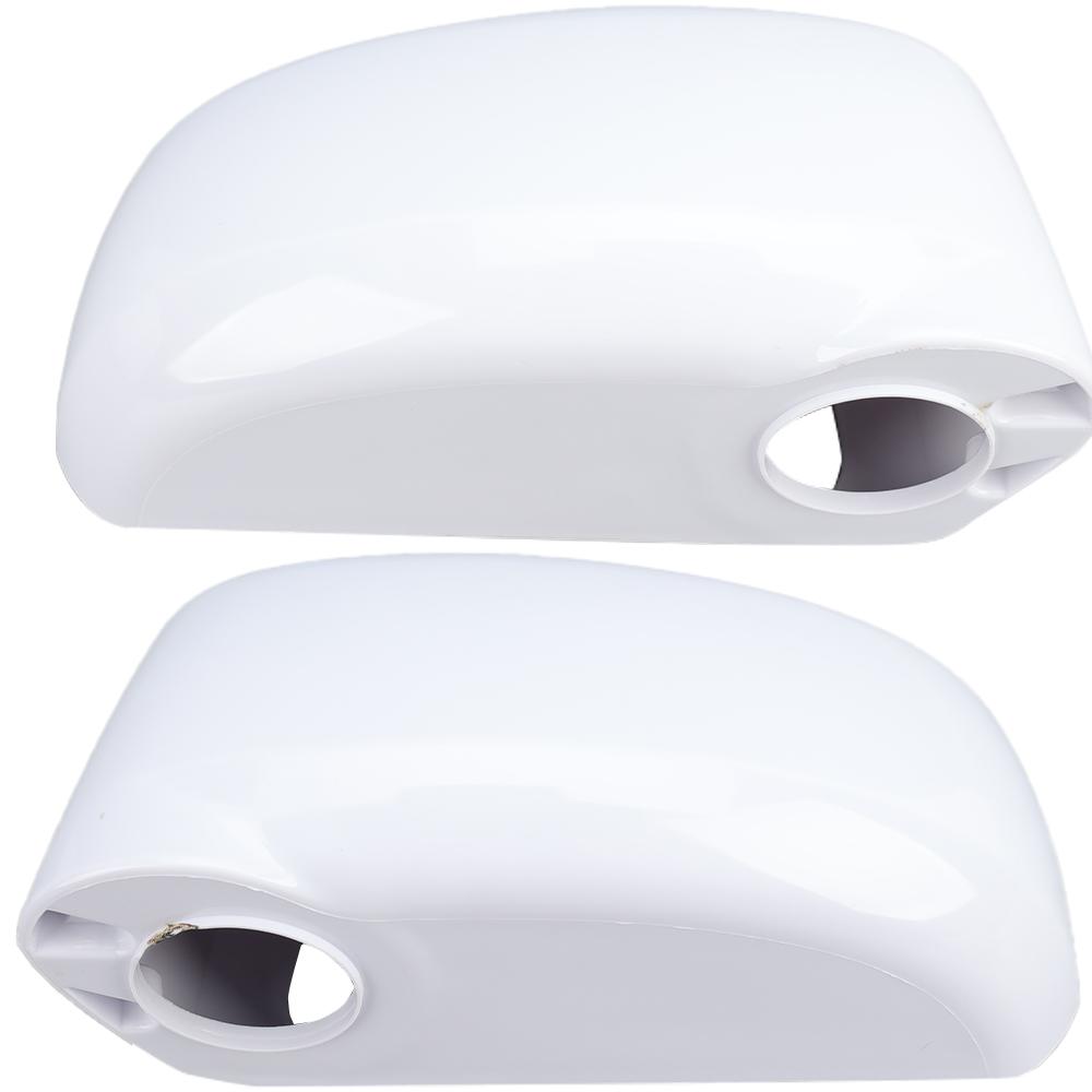 Rearview Mirror Cover Cap For Nissan Tiida 2005 2006 2007 2008 2009 2010 White Door Side Mirror Shell Cover Cap Car Accessories