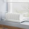 Estante de Almacenamiento para Utensilios de Cocina Pequeños Acero Inoxidable Escurridor de Platos Estante de Almacenamiento Fregadero Doméstico Escurridor de Platos Organizador Suministros