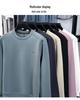 Men's 370g Heavyweight Thickened Round Neck Autumn Hoodie 2025 – Mature Fashionable Casual Layer