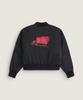 Vans Lilu Crop Baseball Jacket - Black / Vn000Trzblk1