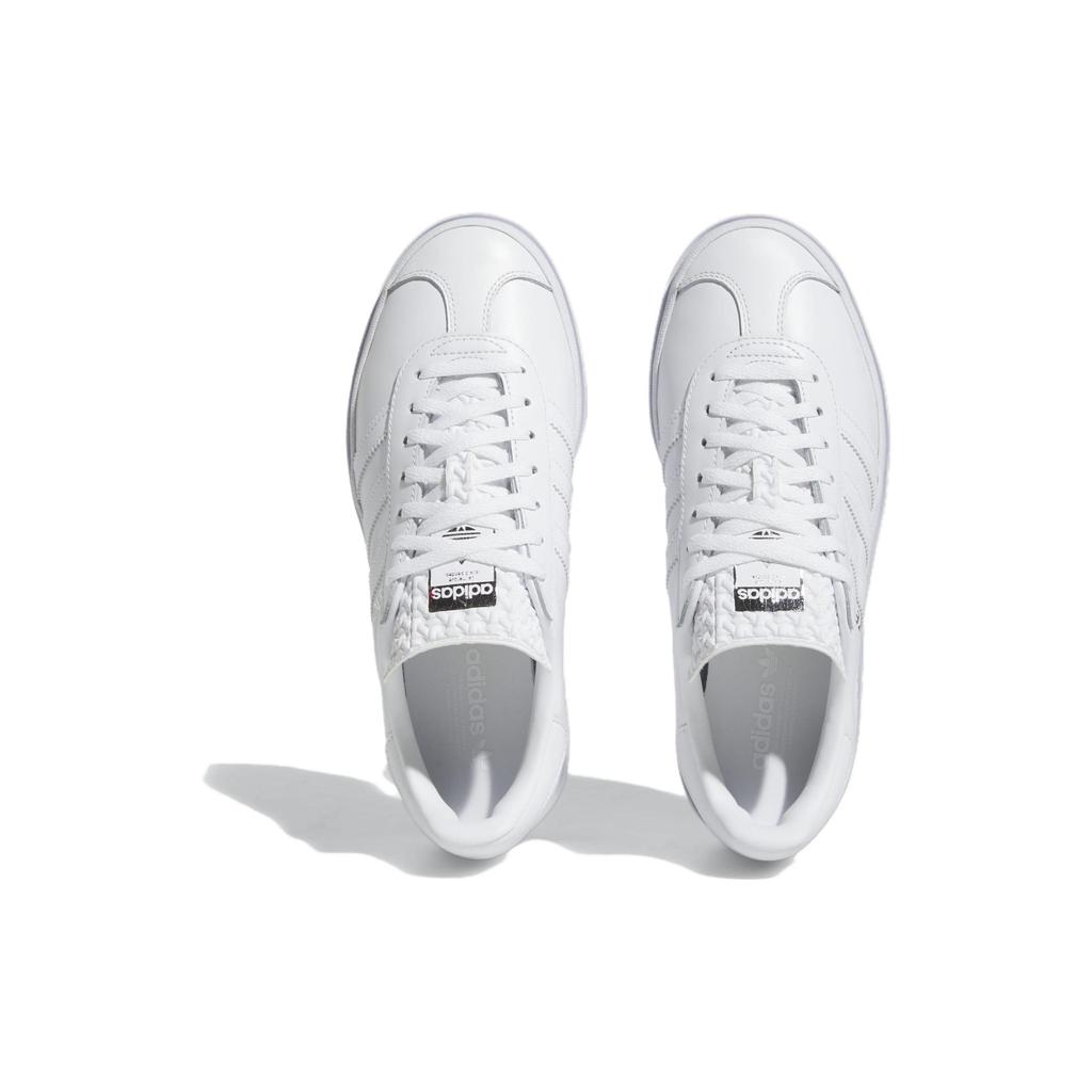 adidas Gazelle Bold Üçlü Beyaz Kadın Spor Ayakkabı Bulut Beyazı IE5130