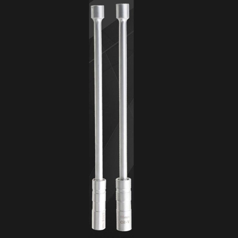 Magnetic Spark Stop Socket 14/16mm Extended Thin Wall Design 3/8 Drive Universal Joint For Tight Engine Space