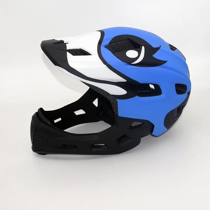 Kids Full Face Safety Helmet for Balance Bike, Cycling, Skateboarding & Roller Skating - Protective Gear for Boys & Girls