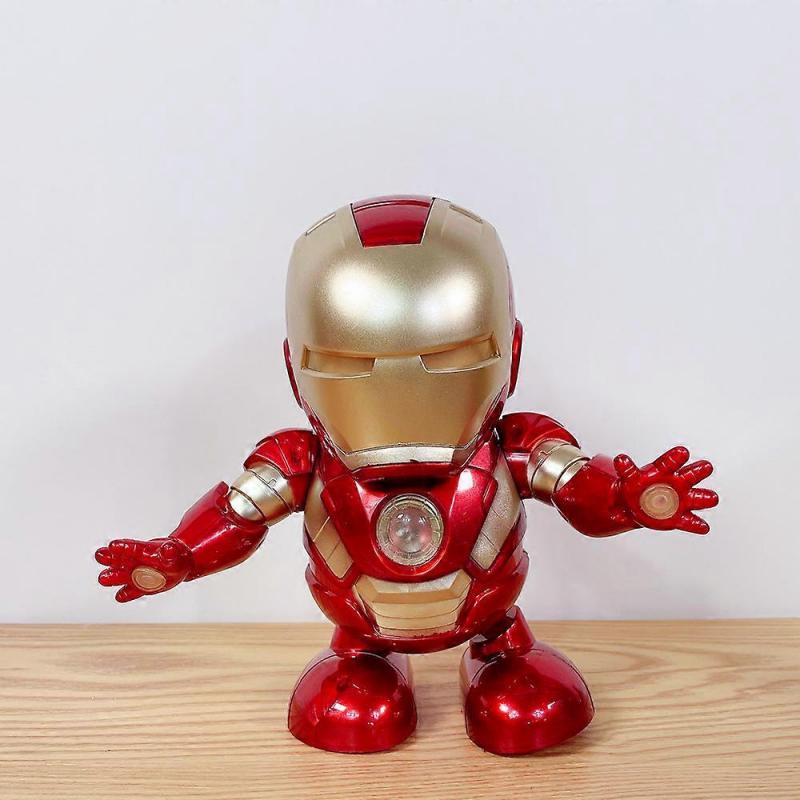 Rolig Dansande Docka Musik LED-Ljus Blinkande Elektronisk Dansande Robot Barn Baby Leksak Gåva