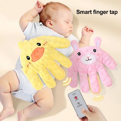 Poduszka Baby Patter do spania z miękkim wypełnieniem, z funkcją bezpieczeństwa matki, dla małych dzieci, kojąca, 3 tryby, poduszki do klepania, towarzysz wzrostu