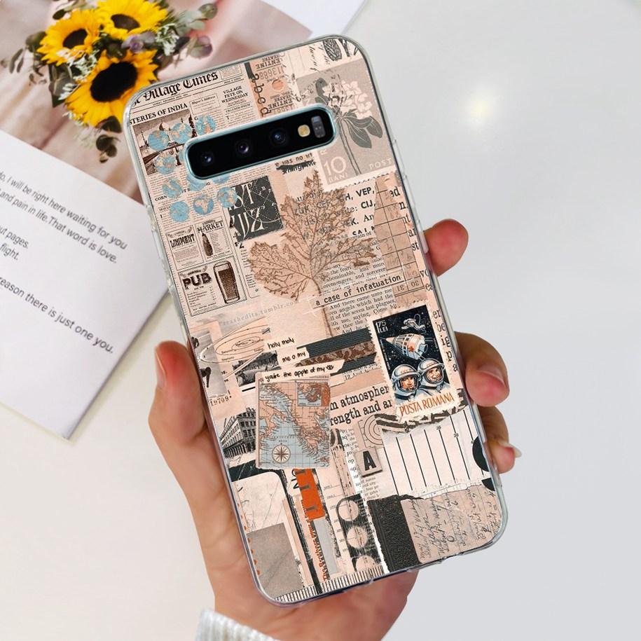 For Samsung Galaxy S10 Lite Plus Case Lovely Astronaut Soft Silicone Phone Cover For Samsung S10 Plus S10e Funda S10+ S 10 Coque