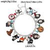 Halloween Anime Cartoon Theme Adjustable Superhero Character Bracelet Accessory