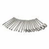 20Pcs 40mm Length High-Speed Steel Burrs High-Speed Steel Wood Carving Tools  DIY Projects
