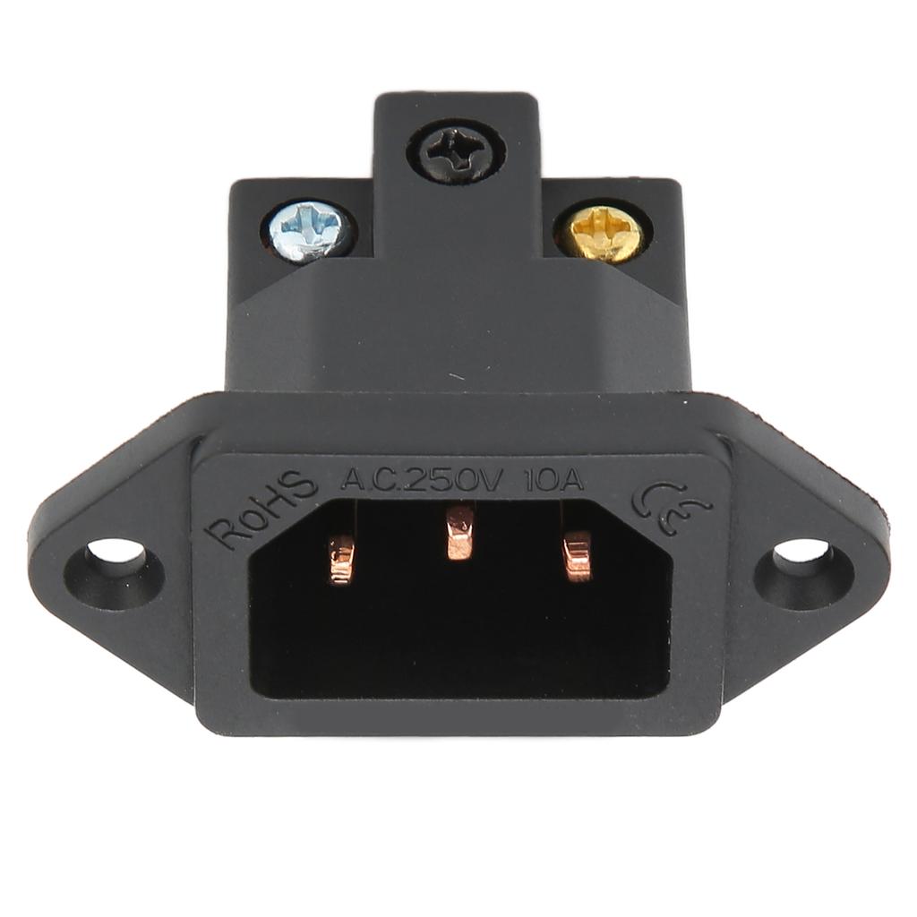 Monosaudio IB70(C) Pure Copper IEC Female Power Socket Panel Mount Plug Power Connector Tailstock 100‑250V