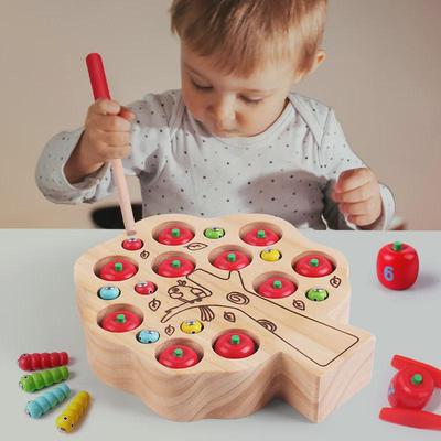 New Children's Interactive Educational Fruit Tree Clip Toy for Ages 2-5