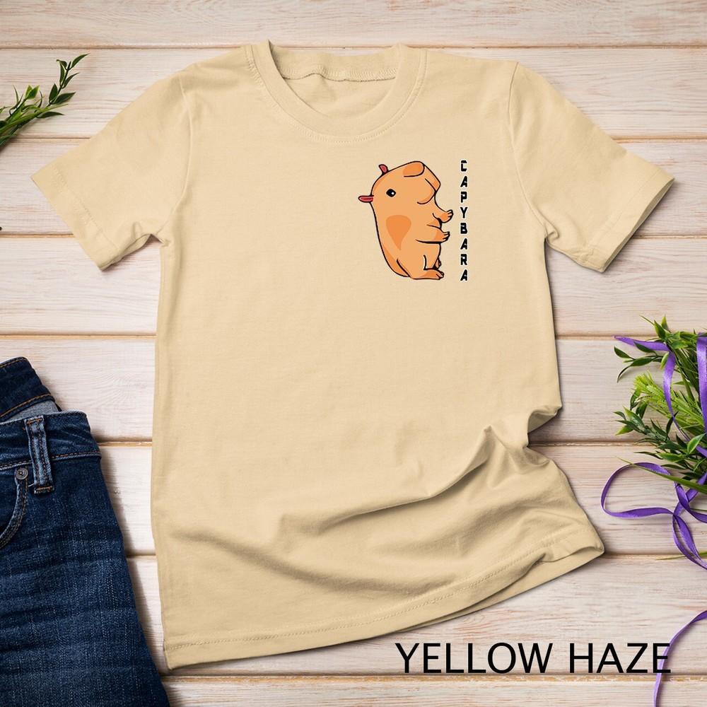 

Capybara Lover Pocket Kids This Is How I Roll Capybara T-Shirt Unisex T-shirt S