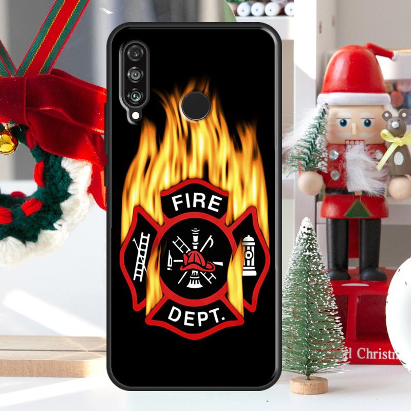 Firefighter Heroes Fireman For Huawei Nova Y73 Y60 Y70 Y90 Y72 Y61 Y91 7i 8i 11i 12i 12s 9 10 SE P20 P30 P40 Lite Case
