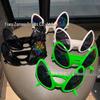 Alien Sand Sculpture Glasses - Colorful and Exaggerated Masquerade Party Sunglasses