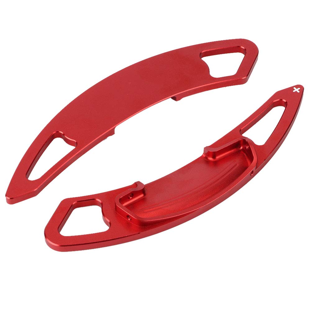 Steering Wheel Paddle Shifter Extension 2 Pcs Aluminum Car Steering Wheel Shift Paddle