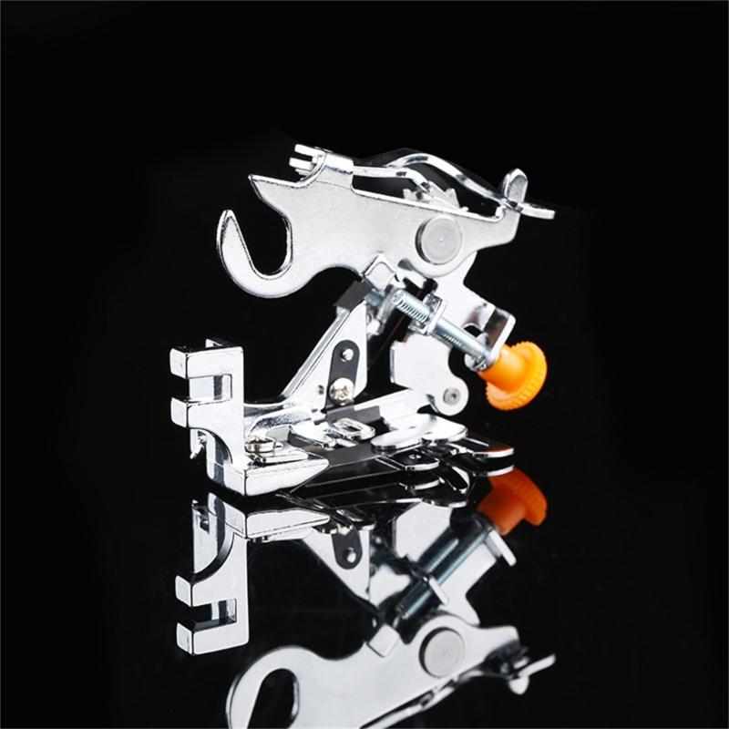 Ruffler Presser Foot, Ruffler Foot Attachment Sewing Machine Presser Foot Replacement, Suitable for Thick Fabric