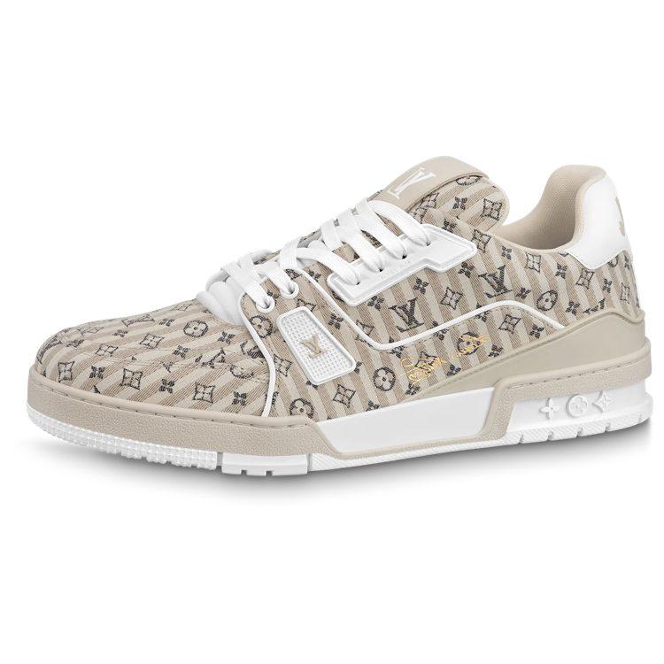 Louis Vuitton Lv Trainer Sneakers 'Beige Monogram' 1ABG0J