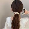Lace-trimmed Ice Silk Hair Tie, Large Intestine Hair Tie, Spring and Summer Rubber Band Hair Tie