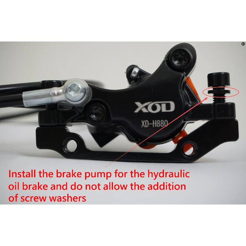 XOD Hydraulic Disc Brake for Electric Scooters & E-Bikes , XD-H800 / XD-H880 – Compatible Kugoo Kirin KuKirin G2 G2MAX G3PRO G4