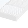 Vidaxl Materac Piankowy, Biały, 80X220 Cm, 7-Strefowy, Twardość 20 Ild