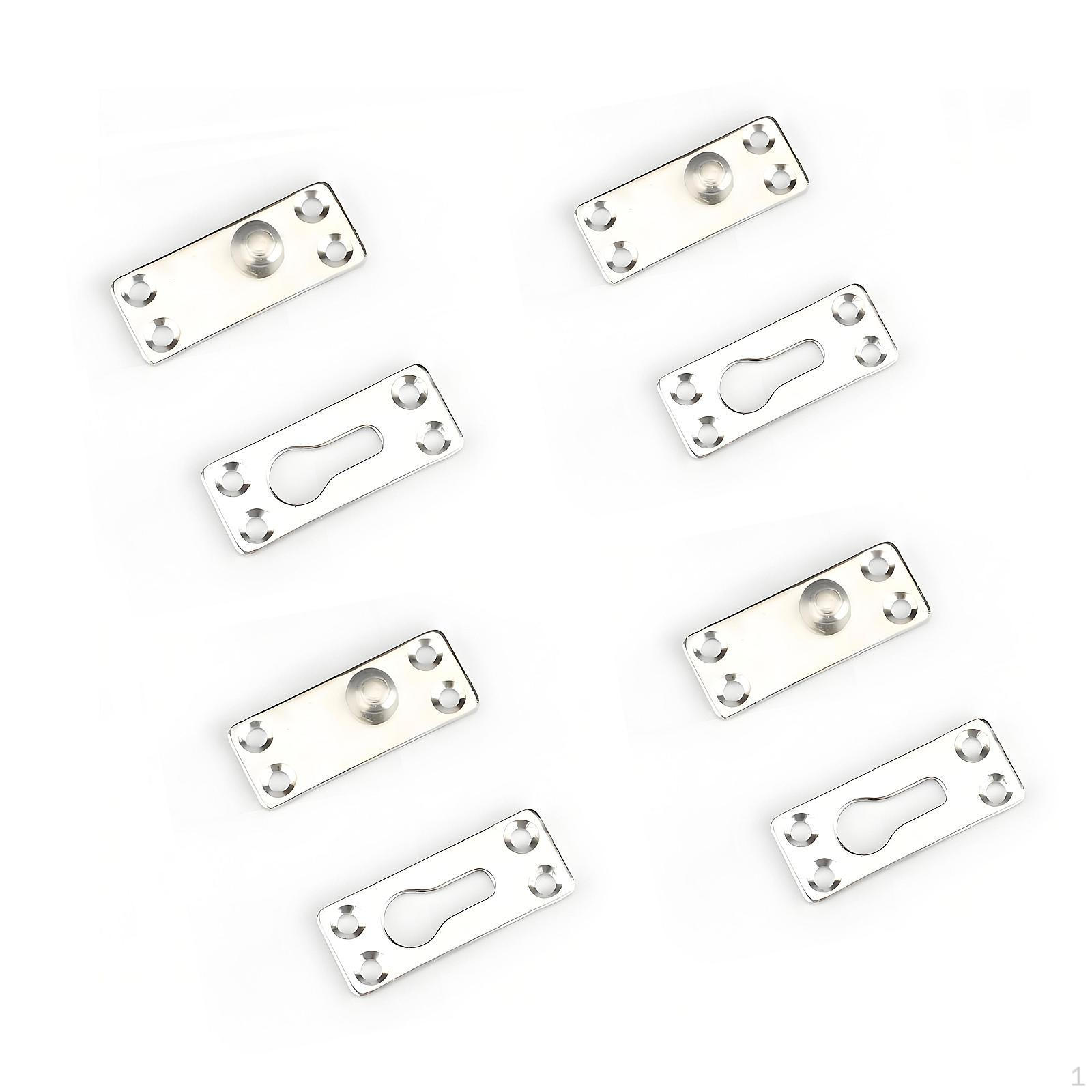 

4 шт. Крепления для кроватных бортиков, Фурнитура для каркаса, Соединитель, Легкая установка, Кронштейны Single Peg