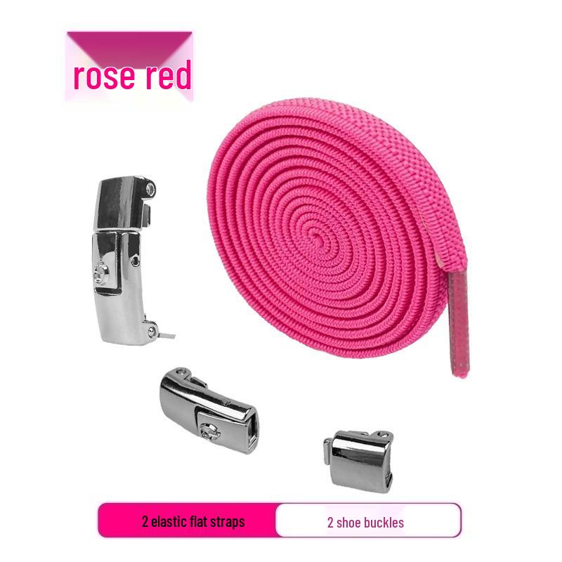 8mm Elastische Schnürsenkel-Schnalle ohne Binden für Herren und Kinder