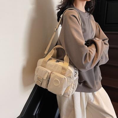Crossbody Bag Women's Bag Solid Color Handbag Shoulder Bag