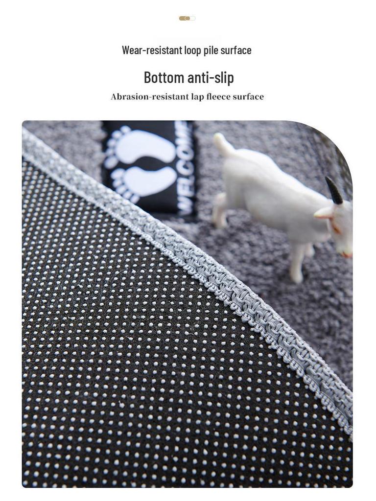 Non-Slip Absorbent Bathroom and Kitchen Mat