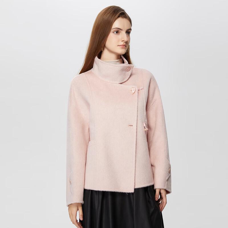 Women's Elegant Mid-Length Woolen Coat