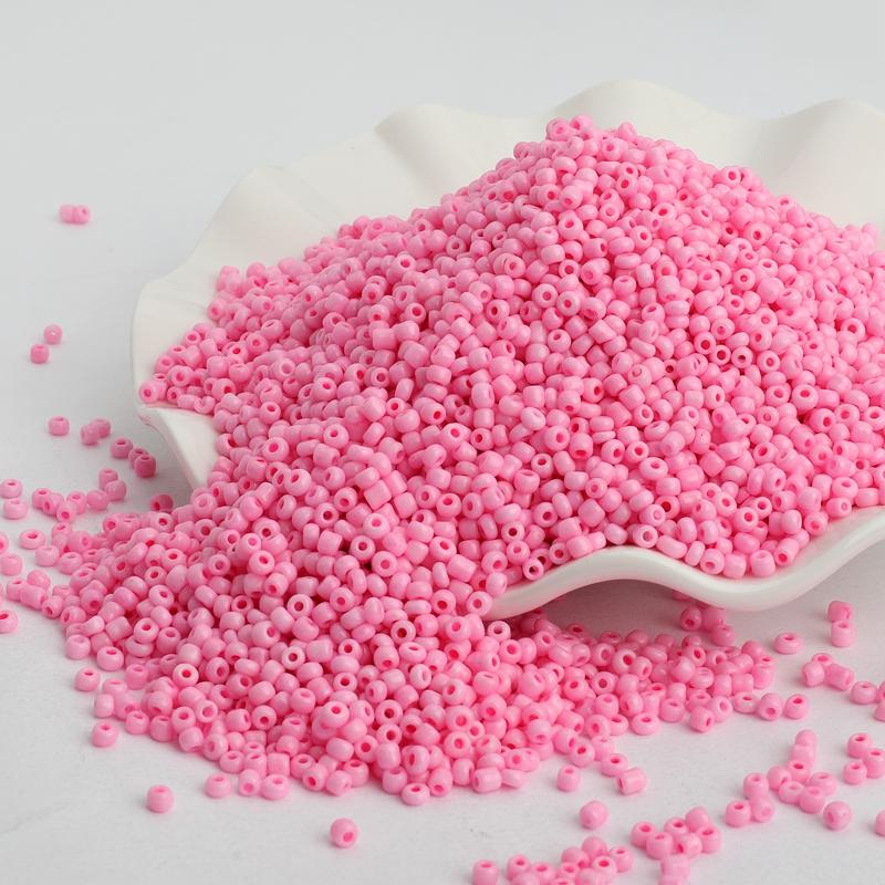

100-500 шт. однотонные бусины-разделители из австрийского хрусталя круглые бусины для изготовления ювелирных изделий аксессуары «сделай сам» 2 3 4 мм 2mm 500Pcs розовый