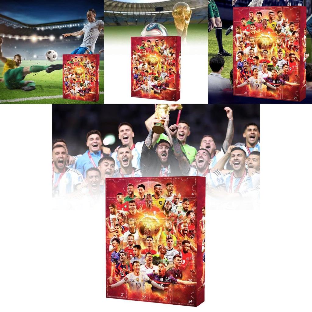 Exciting World Cup Advent Calendar Festive Pvc Design For Holiday Cheer And Countdown