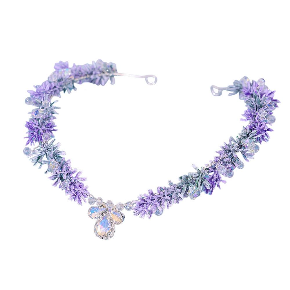 Photoshoot Wedding Elf Headpiece Handmade Fairycore Elvens Hair Jewelry Hair Accessories  for Women