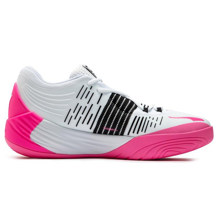 New Puma Fusion Nitro White Black Pink 195514-09