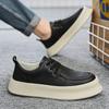 Fashion High Quality Men's Casual Shoes Driving Shoes Fashion Thick Sole Small White Shoes Multifunctional Sneakers Comfortable Sneakers