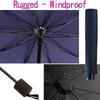 Extra Large Double Sun Umbrella Folding Black Rubber Sun Umbrella