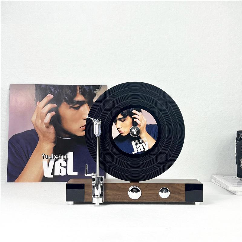 Marshall Speaker Model Audio Figurine: Wood and Leather Prop (Non-functional)