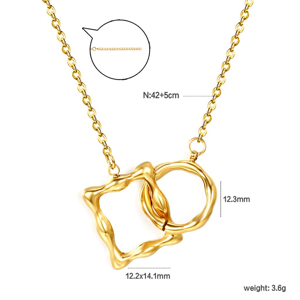 Stylish And Unique Minimalist Pendant Necklace For Women Delicate Luxury Collarbone Chain Jewelry