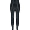 Urban Classics Leggings Metallic Taille Haute Shiny Femme Legging Noir