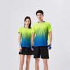 Unisex Summer Quick-Dry Badminton & Running Set - Breathable Short-Sleeve Sports T-Shirt & Shorts