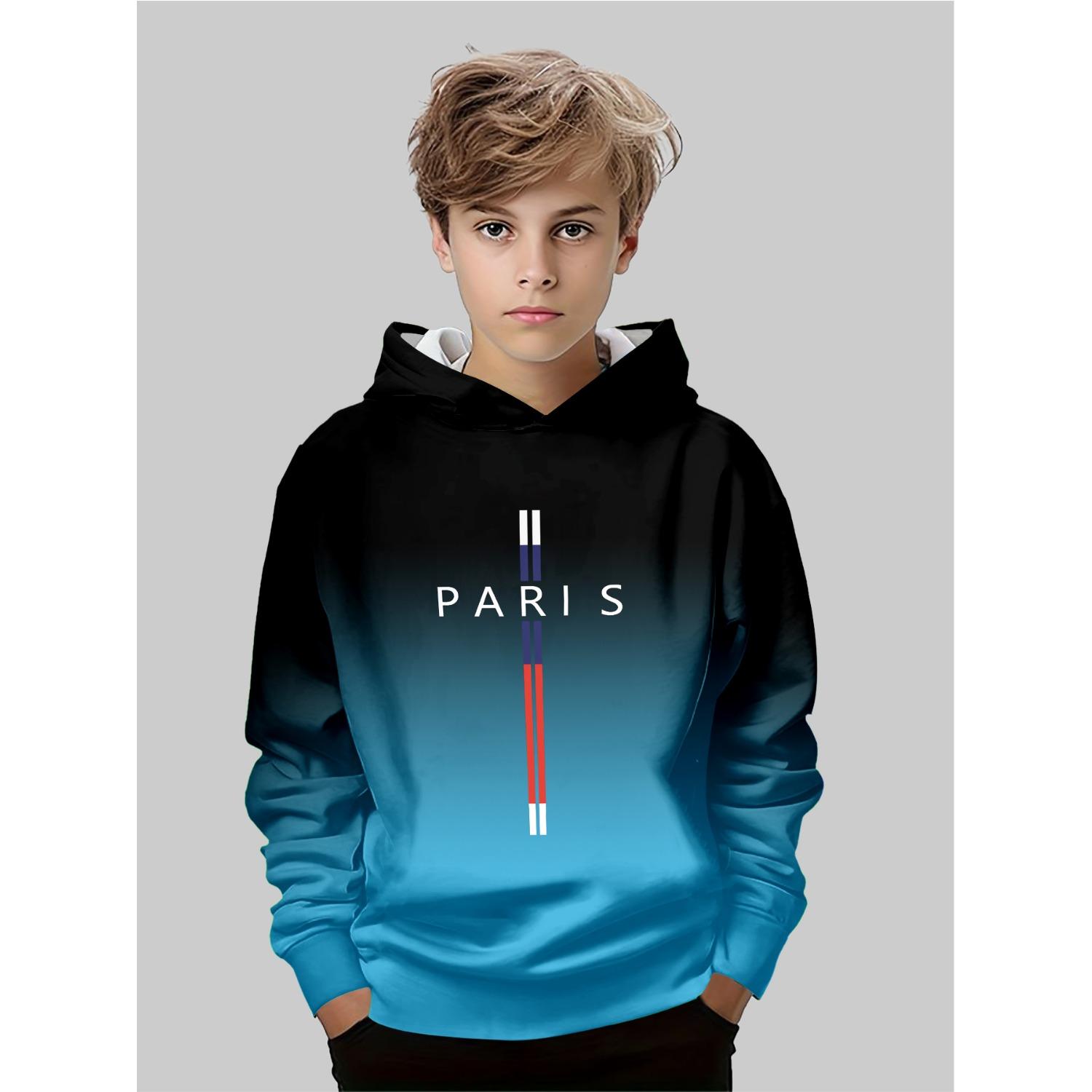 

Осень/Зима Толстовка для мальчиков с 3D-принтом аниме Модная повседневная верхняя одежда Толстовка Худи Худи Худи Куртка 13-14Y