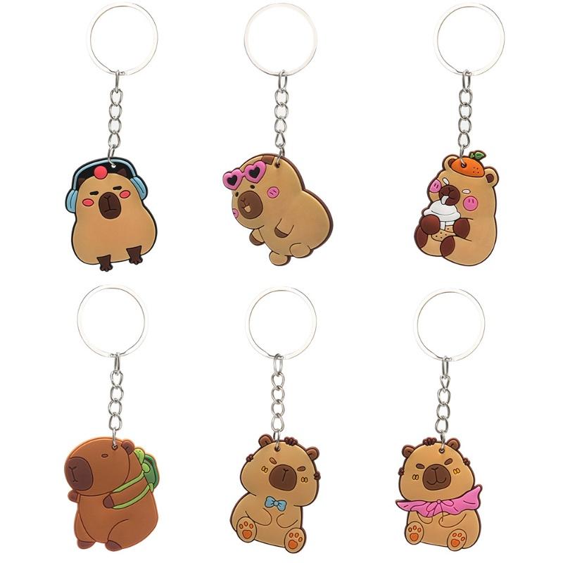 New Capybara Birthday Decoration Capybara Tableware Party Balloons Cups Plate Kit Banner Backdrop Cartoon Deco Supplies Set