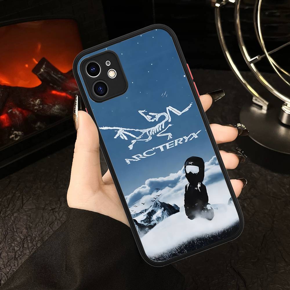 

Classic Outdoor Brand A-Arc T-Teryx Phone Case For IPhone 16 15 14 Plus 15 13 12 11 Pro Max X XS MAX Matte Cover iphone 15 pro