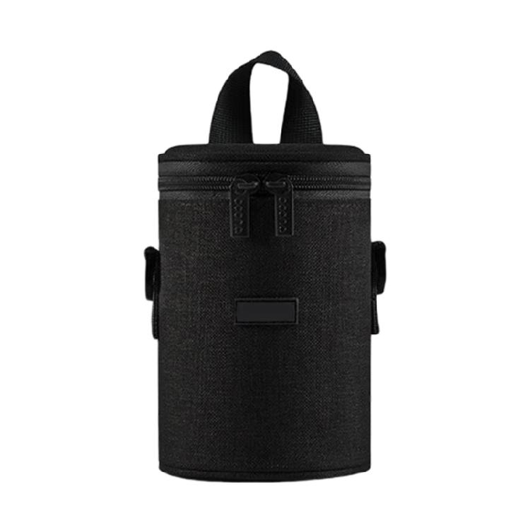 

Cylindrical Camera Lens Bag Featuring Protective Lining Oxford Cloth for Enhances Safety Against Environmental Damage S чёрный