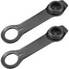 RV Water Inlet Pulg Cap, 2PCS Waterproof Motorhome City Water Fill Rubber Inlet Cover with Strap, Caravan Replacement Accessories, Universal for
