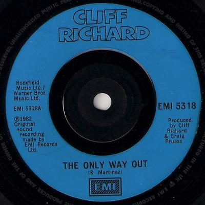 7inch Record CLIFF RICHARD  The Only Way Out EMI5318 EMI 1982 UK Pop Used