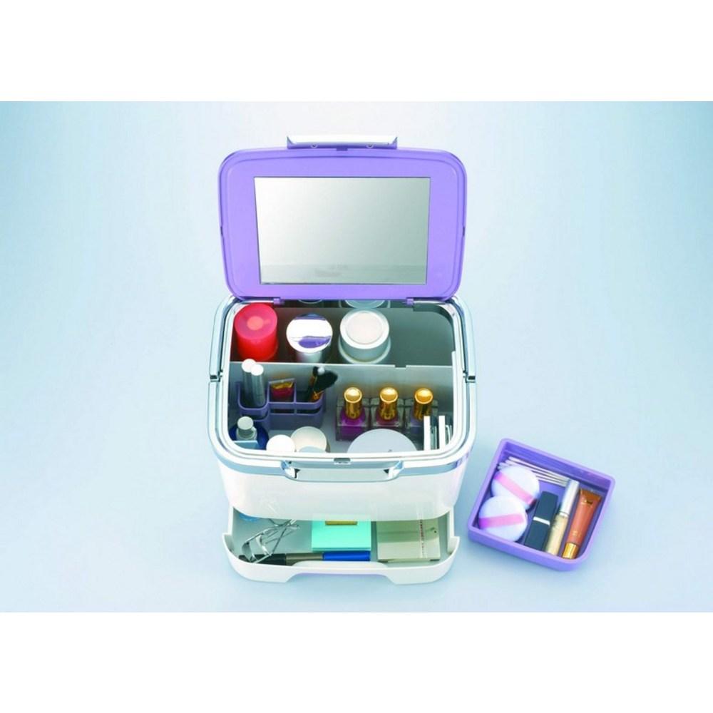 Kosmetikbox Kosmetikbox Großraum-Aufbewahrung Geschickte Blume Hergestellt in MI Creations Japan, 1